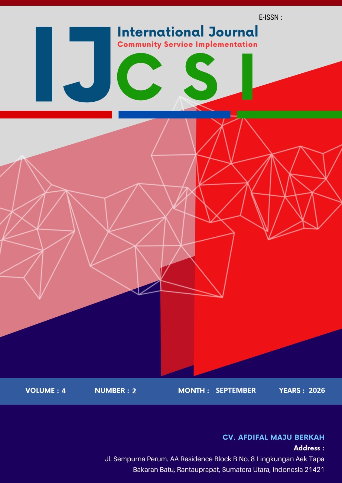 					View Vol. 4 No. 2 (2026): IJCSI SEPTEMBER 2026
				